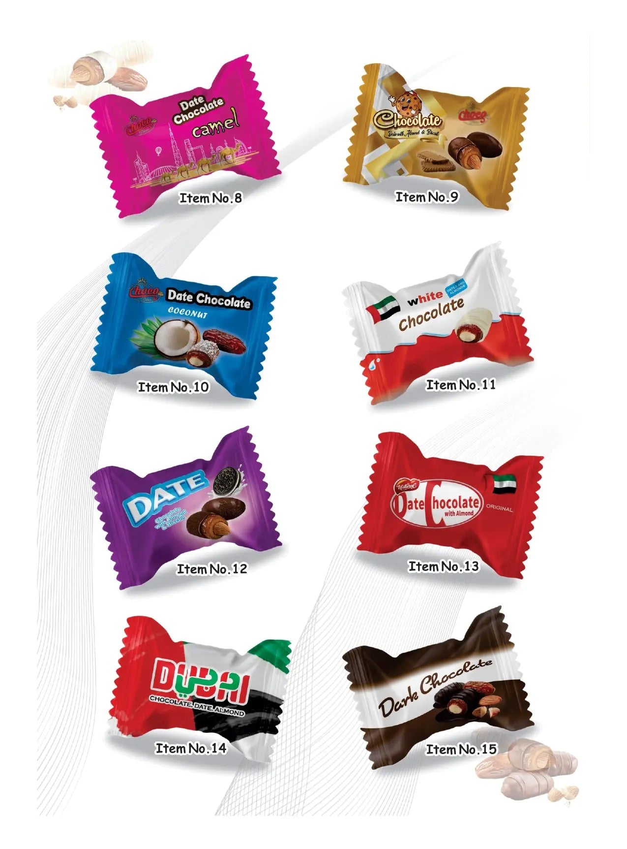 Chocopalace Date Chocolates Dubai and camel flavour (500g/1Kg combo pack) Choco Palace