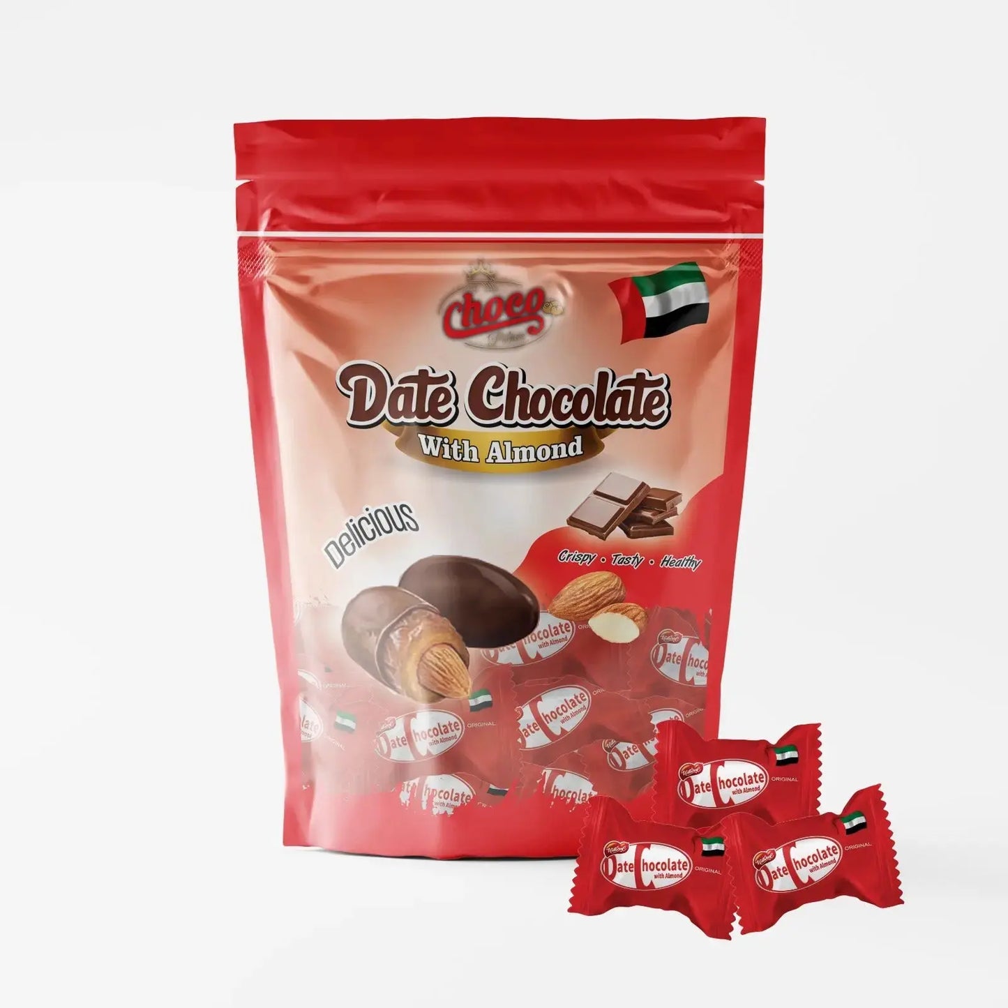Date Chocolate - Dark Chocolate + kitkat flavour + Galaxy flavour Offer 400 gm*3 Choco Palace