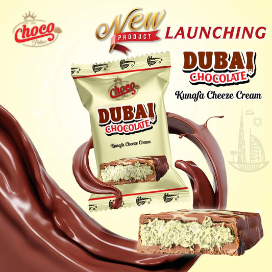 Dubai Kunafa Chocolate With cheese Cream 20 GM Choco Palace