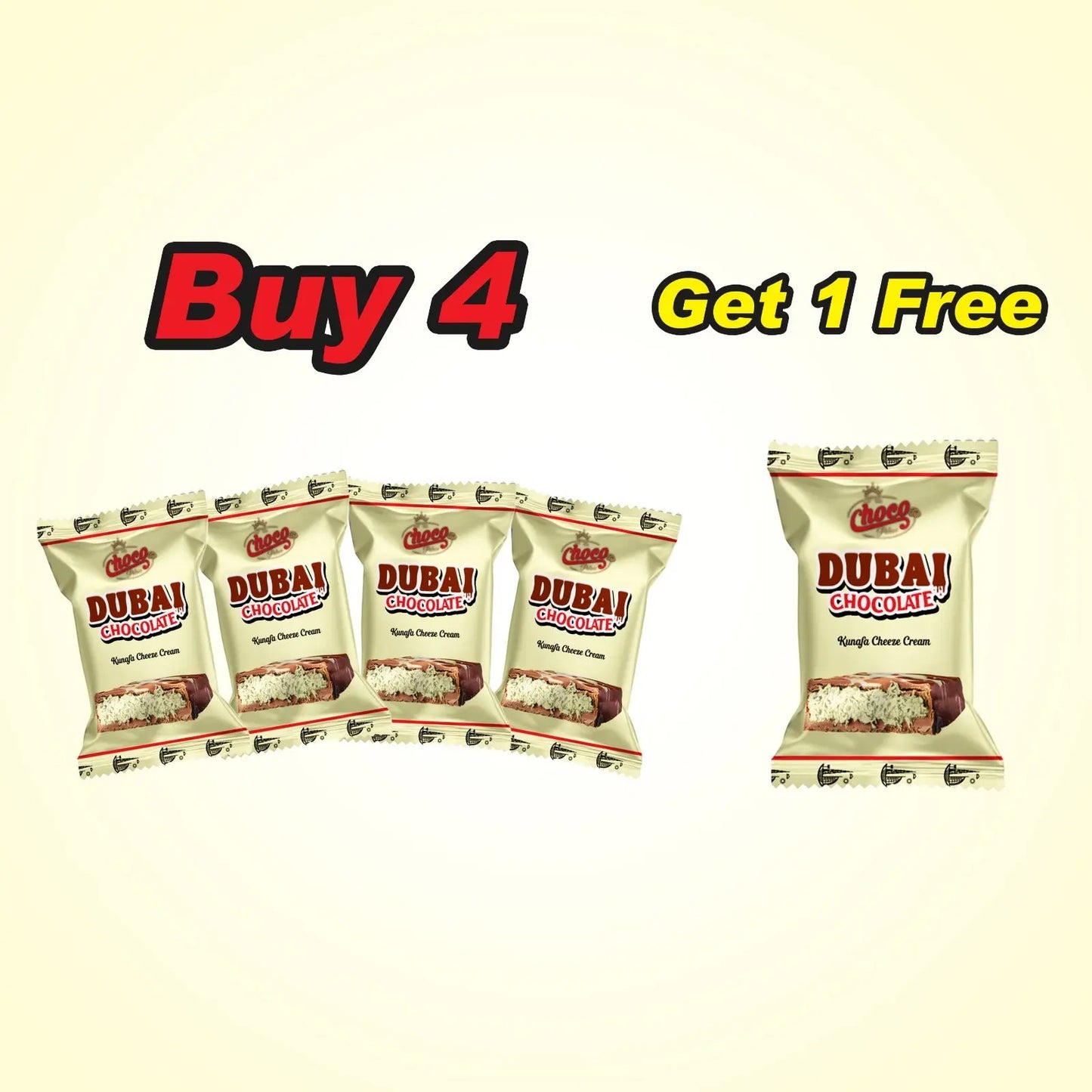 Dubai Kunafa Chocolate With cheese Cream 20 GM Choco Palace