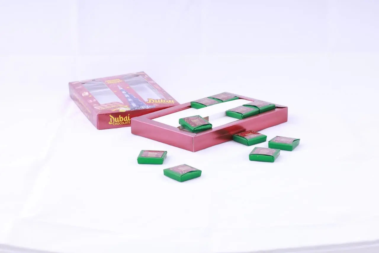 Dubai Kunafa Chocolate Diwali Box 200 GM Choco Palace